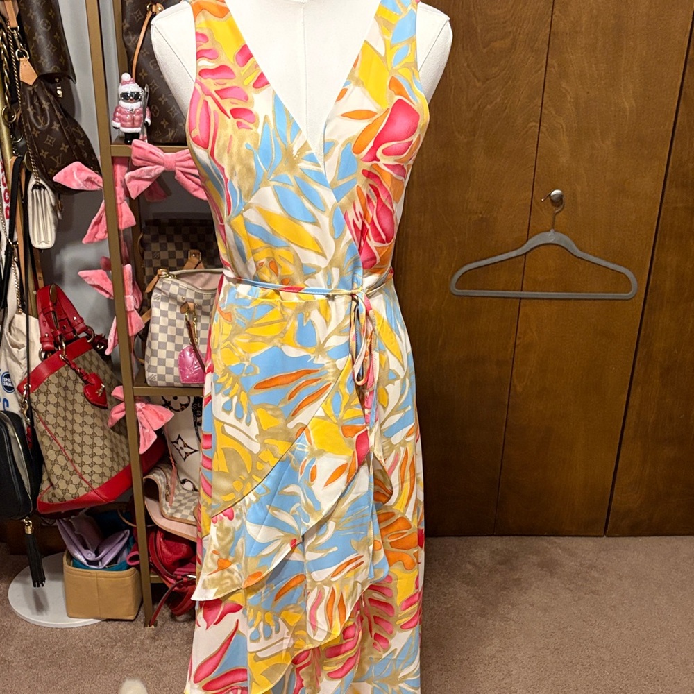 Jade Vibrant Multicolor Maxi Dress
